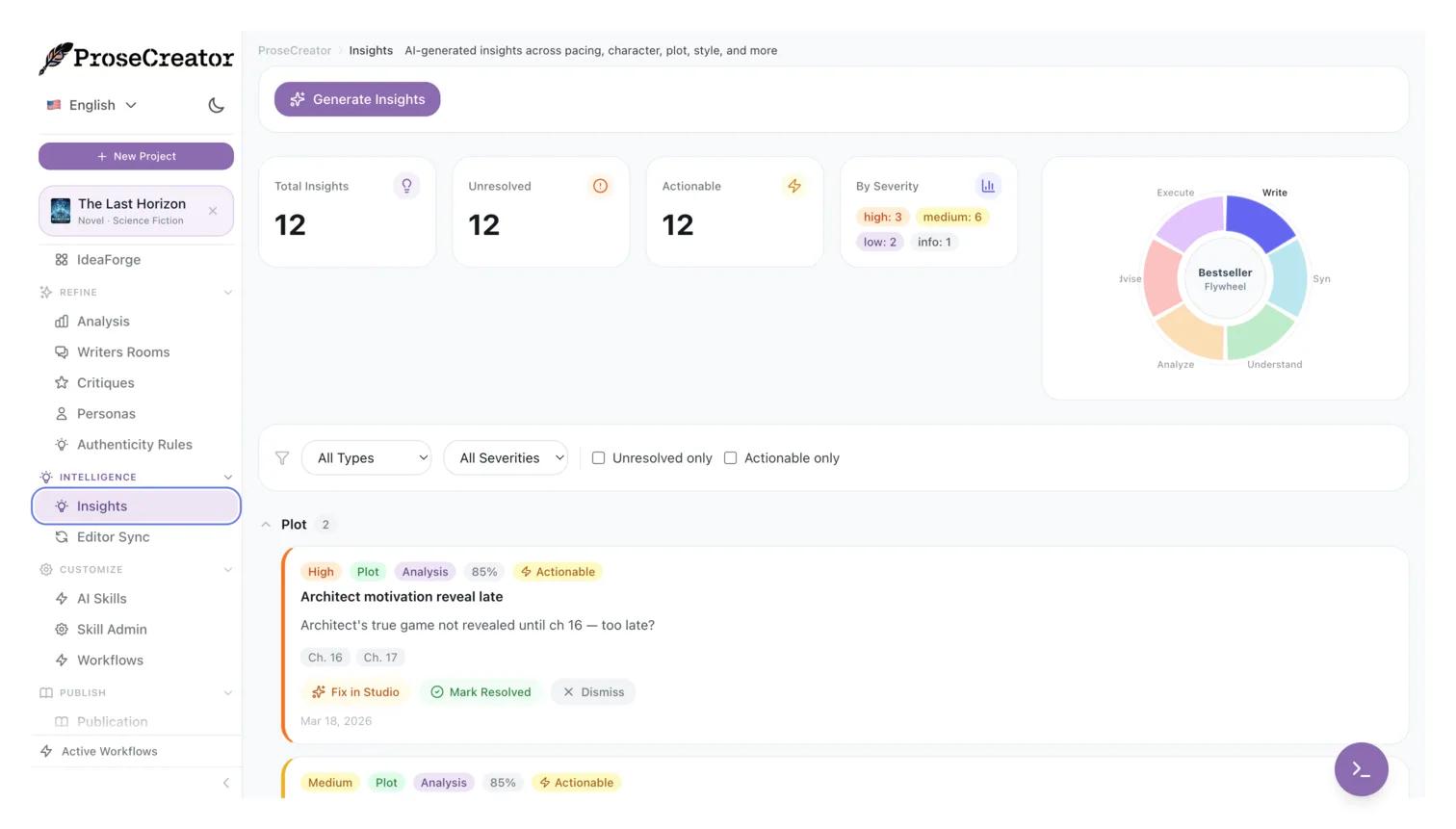 Living Memory — ProseCreator